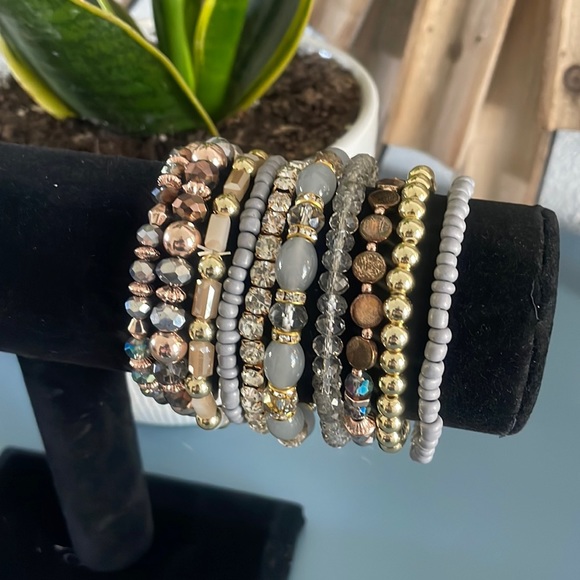 Jewelry - Set of 10 Stretch Bracelets